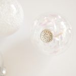 Décoration de Boules de Noël transparentes - Joli Bonheur - Un Blog en