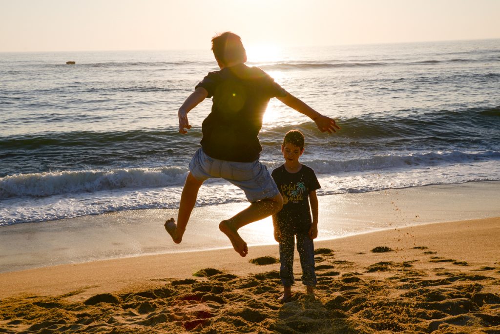 enfants-plage